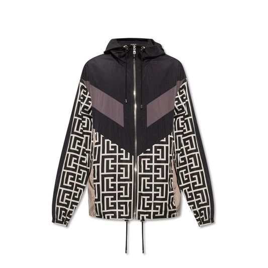 Balmain Nylon Monogram Jacket Balmain