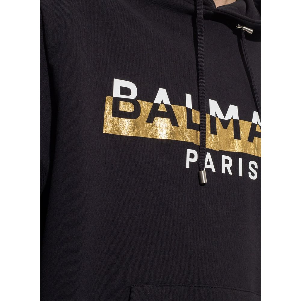 Balmain Logo Hooded Sweatshirt Balmain