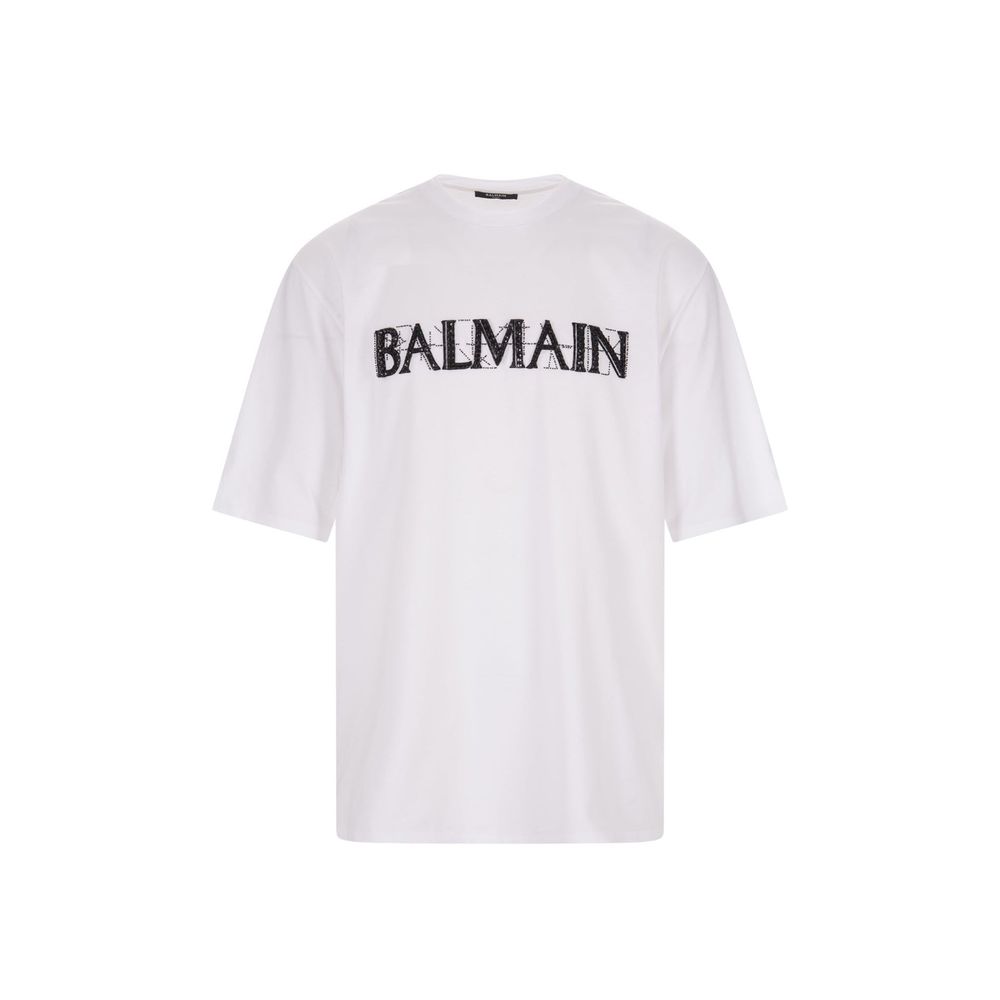 Balmain Oversize Cotton T-Shirt Balmain