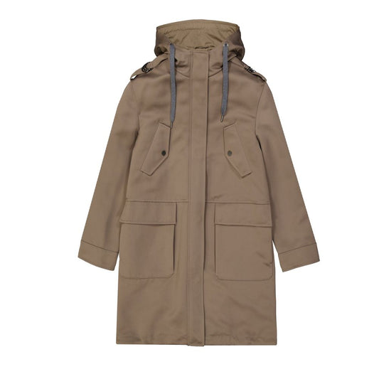 Brunello Cucinelli Blend Cotton Parka Brunello Cucinelli
