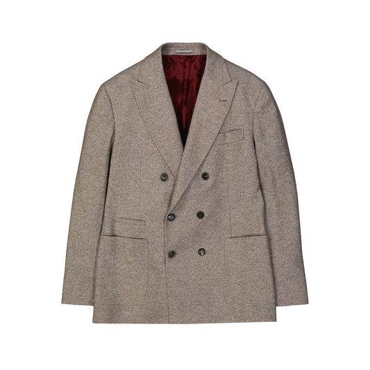 Brunello Cucinelli Double-Breasted Wool Jacket Brunello Cucinelli