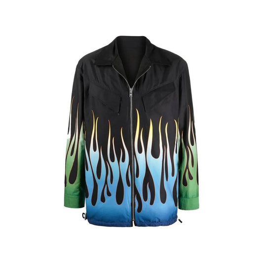 Kenzo Flame Print Reversible Jacket Kenzo