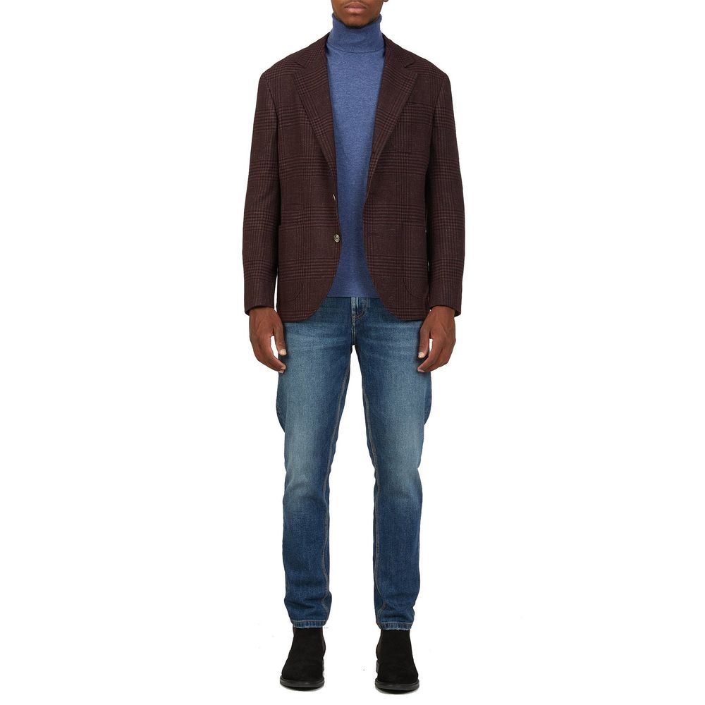 Brunello Cucinelli Tartan Wool Jacket Brunello Cucinelli