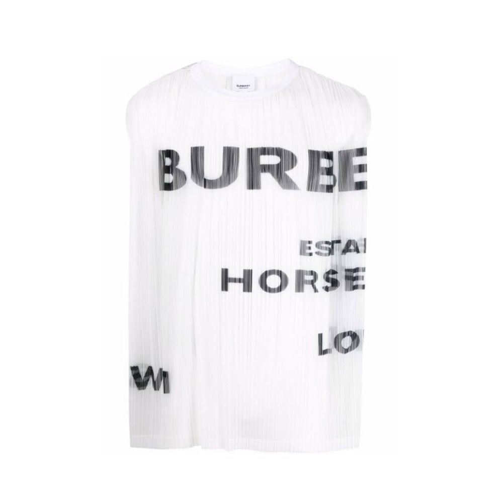 Burberry Horseferry Print Mesh Tank Top Burberry
