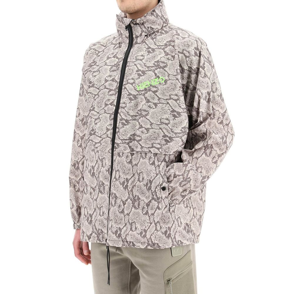 Kenzo Snakeskin Printed Jacket Kenzo