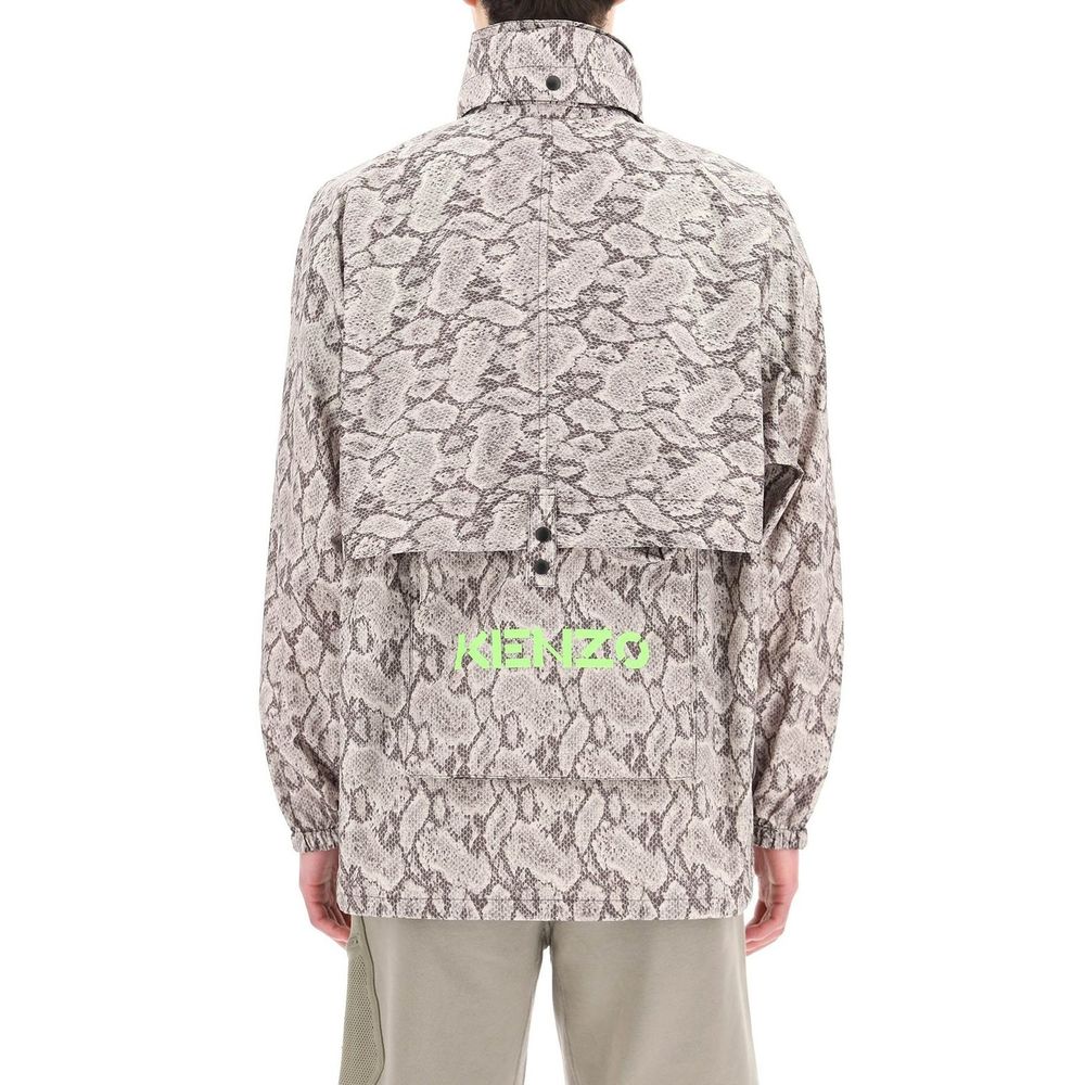 Kenzo Snakeskin Printed Jacket Kenzo
