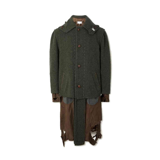 Maison Margiela Destroyed-Look Coat Maison Margiela
