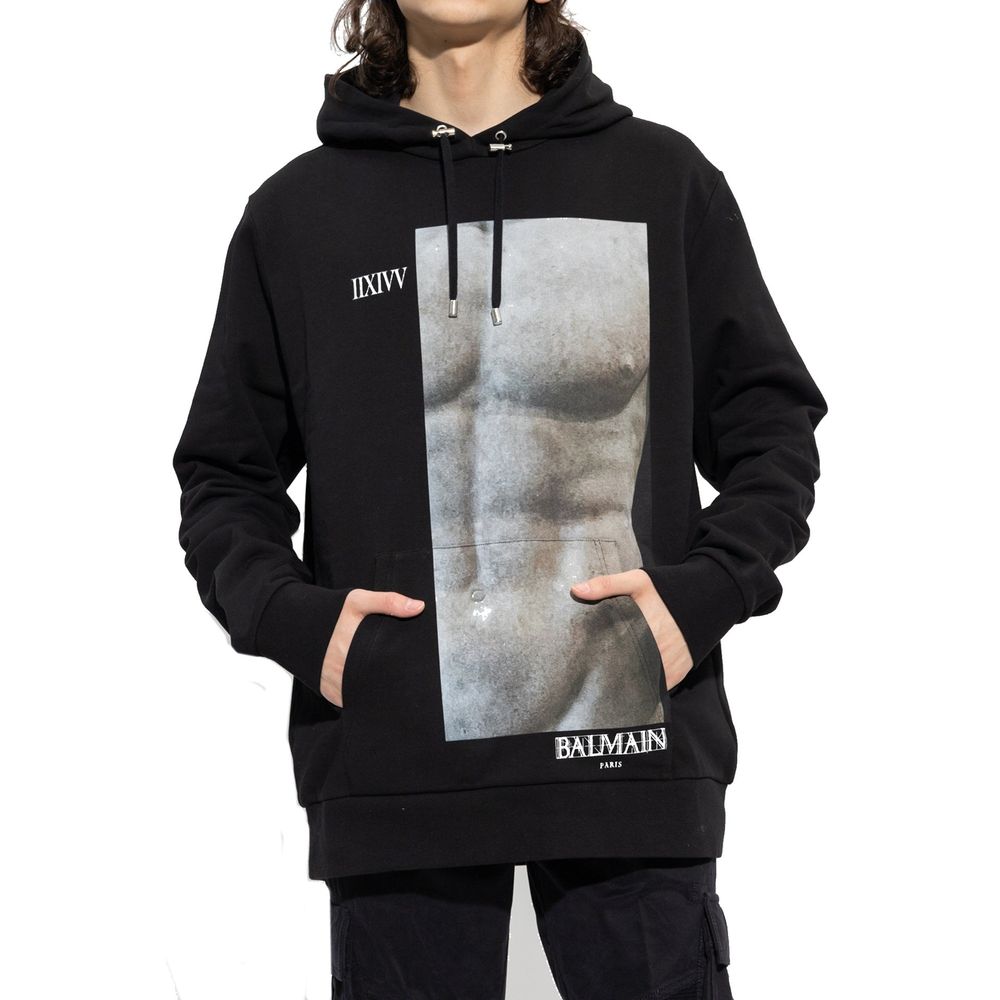 Balmain Cotton Hoodie Sweatshirt Balmain