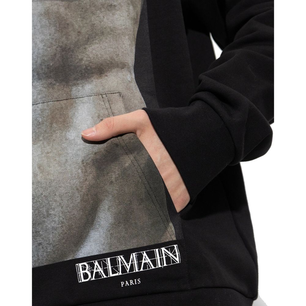 Balmain Cotton Hoodie Sweatshirt Balmain