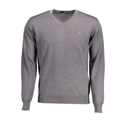 Harmont & Blaine Gray Wool Sweater Harmont & Blaine
