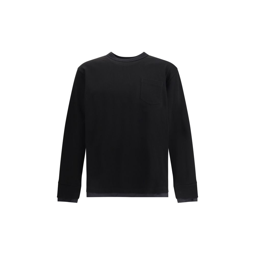 Sacai Cotton Long Sleeve Jersey Sacai