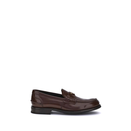 Prada Triangular plaque Loafers Prada