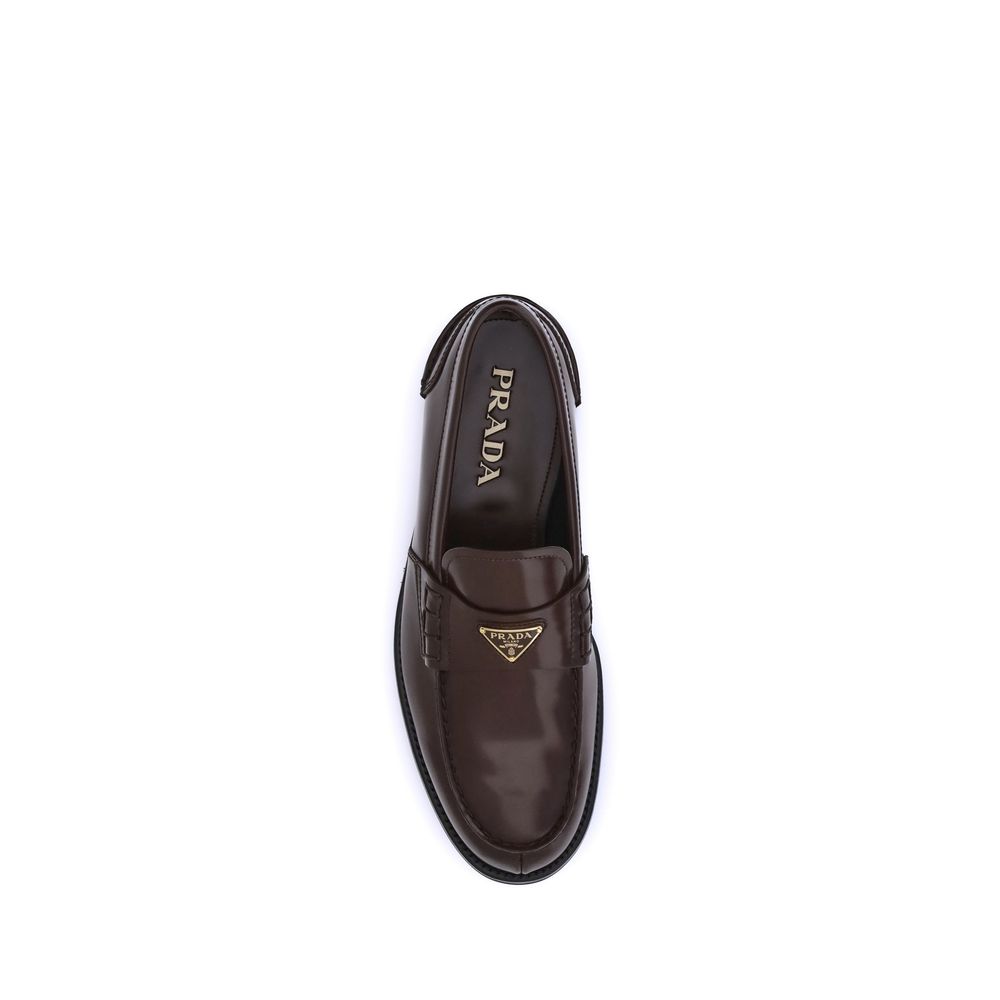 Prada Triangular plaque Loafers Prada