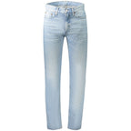 Calvin Klein Azzurro Cotton Men's Jeans - Eljoys Fashion 