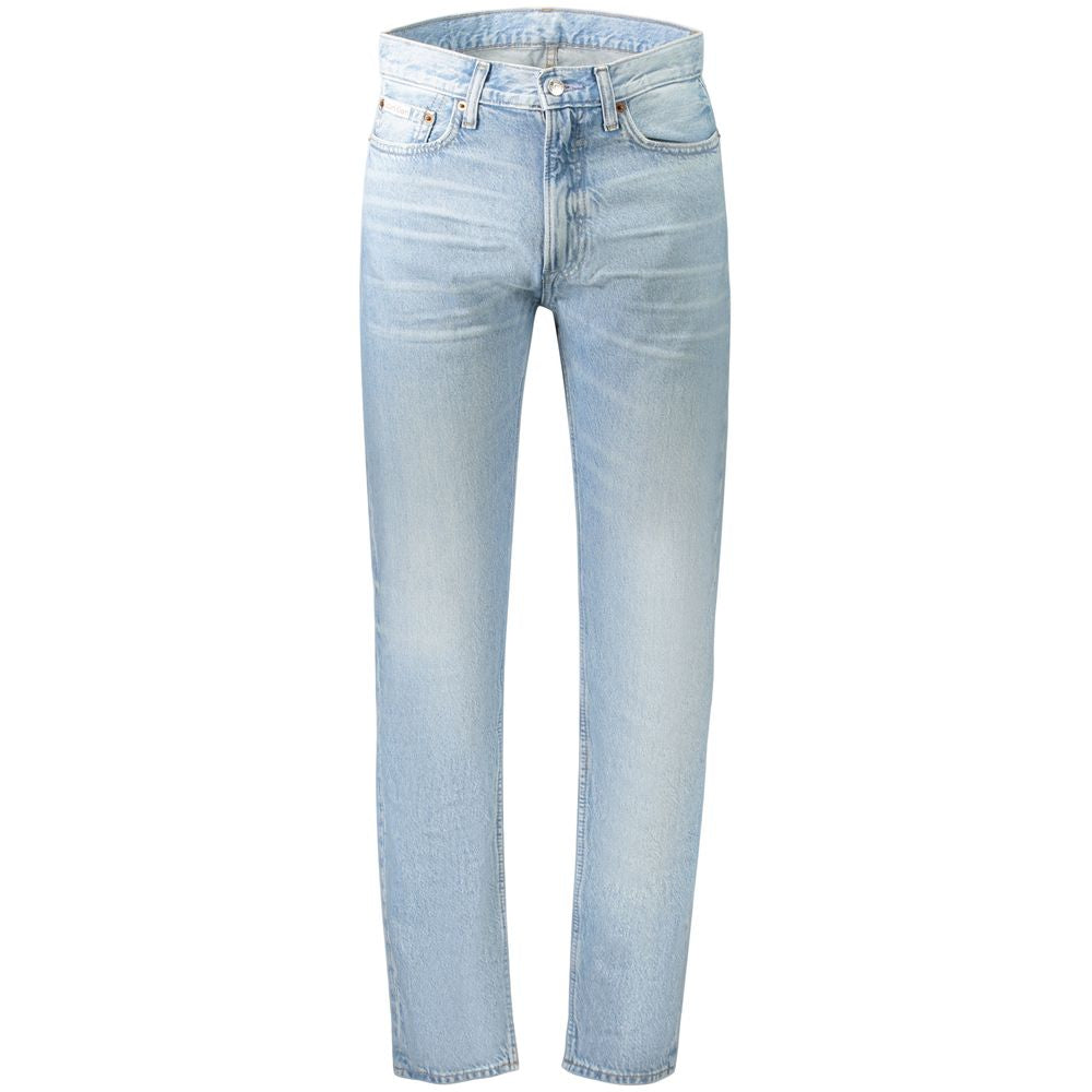 Calvin Klein Azzurro Cotton Men's Jeans - Eljoys Fashion 