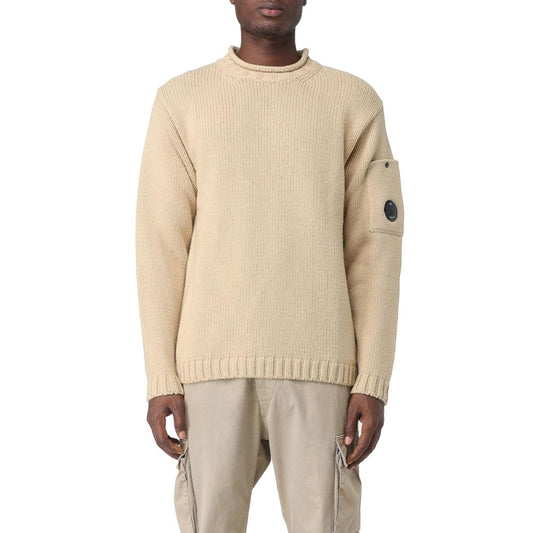 C.P. Company Beige Wool Sweater C.P. Company