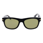 Serengeti black acetate sunglasses with dark tinted lenses and sleek frame, stylish eyewear by Serengeti.