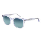 Serengeti transparent acetate sunglasses with round lenses and sleek frame, stylish eyewear for UV protection and modern fashion.