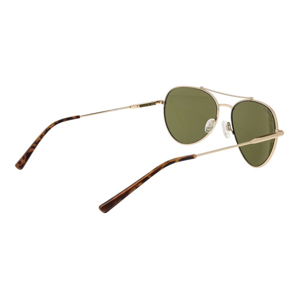 Serengeti Gold Metal Sunglasses with sleek frames and tinted lenses, stylish eyewear for sun protection and fashion.