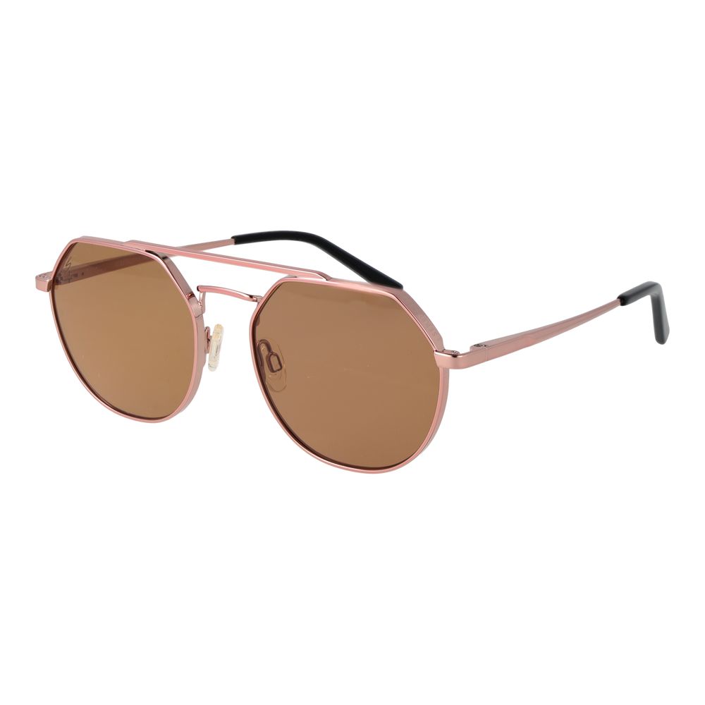 Serengeti Rose Gold Metal Sunglasses with tinted lenses and sleek frame, stylish eyewear by Serengeti.