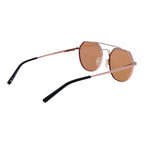 Serengeti Rose Gold Metal Sunglasses with tinted lenses and sleek frame, stylish eyewear for sun protection.