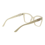 Marciano by Guess gold acetate glasses frames, sleek and stylish eyewear with a modern design, shown in a close-up view.