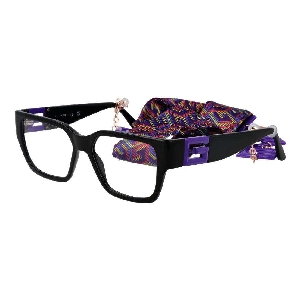 Guess Black Unisex Glasses Frame