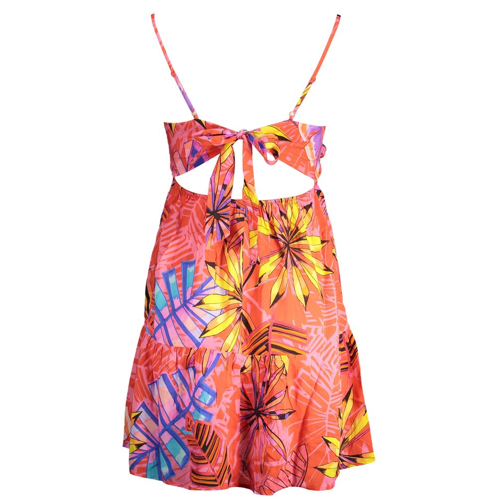 Desigual Rosso Polyester Womens Dress