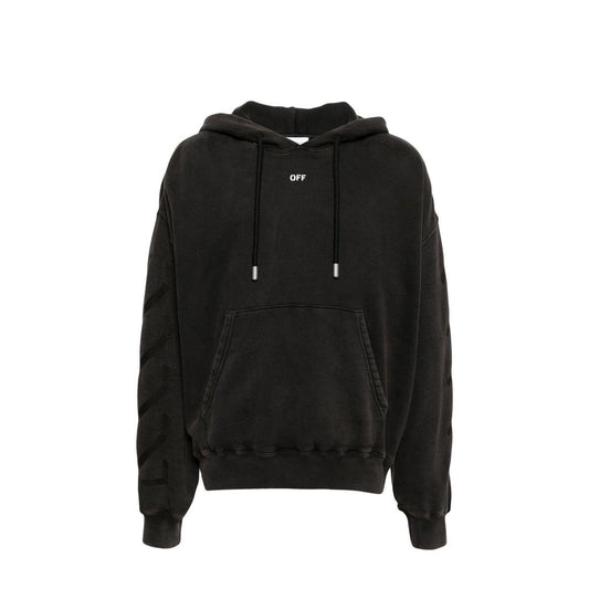 Off-White St. Matthew Over Cotton Hoodie Sweatshirt Off-White