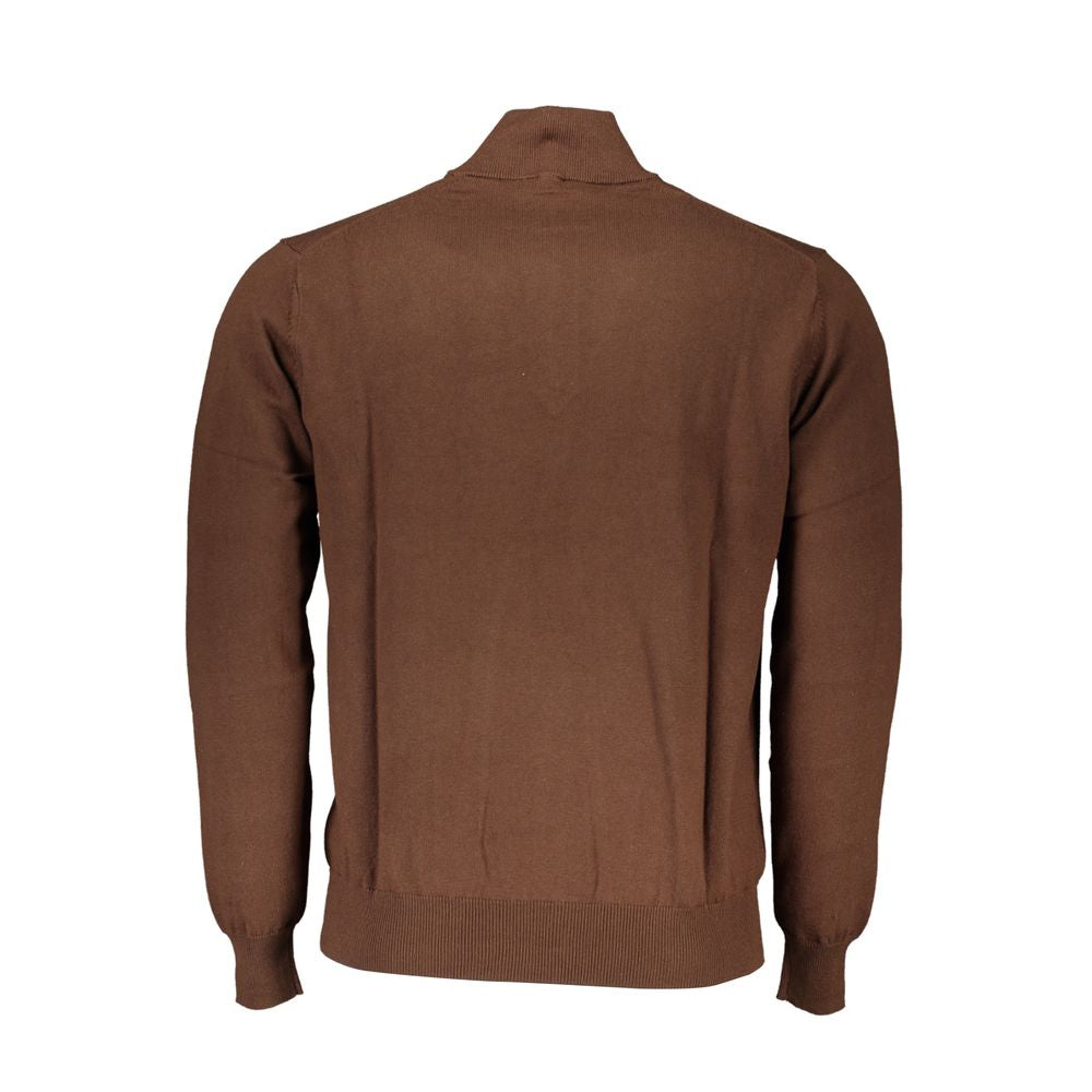 Harmont & Blaine Brown Cotton Sweater Harmont & Blaine