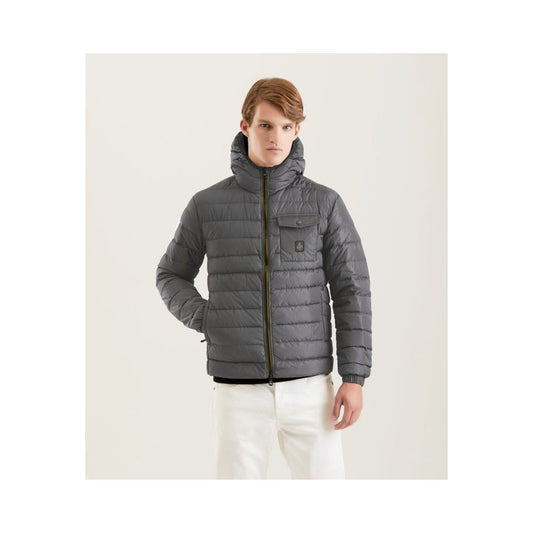 Refrigiwear Gray Polyester Jacket Refrigiwear