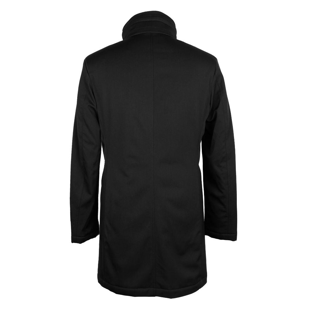 Made in Italy Black Wool Jacket Made in Italy