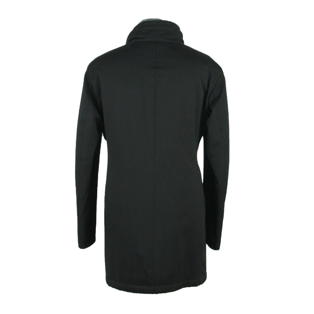 Made in Italy Black Wool Jacket Made in Italy