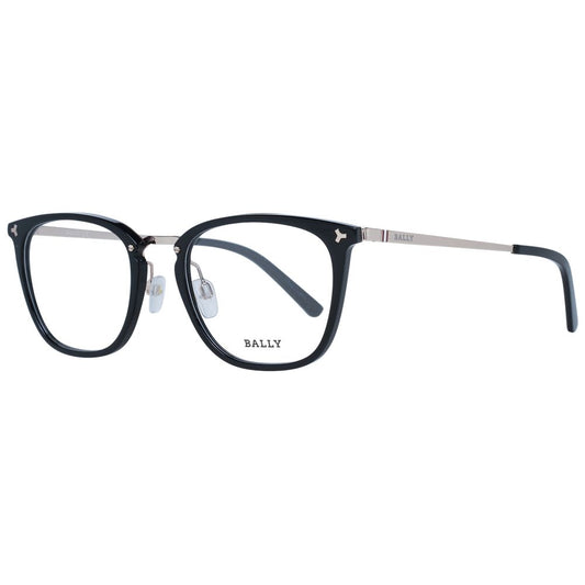 Bally Black Metal Glasses Frames
