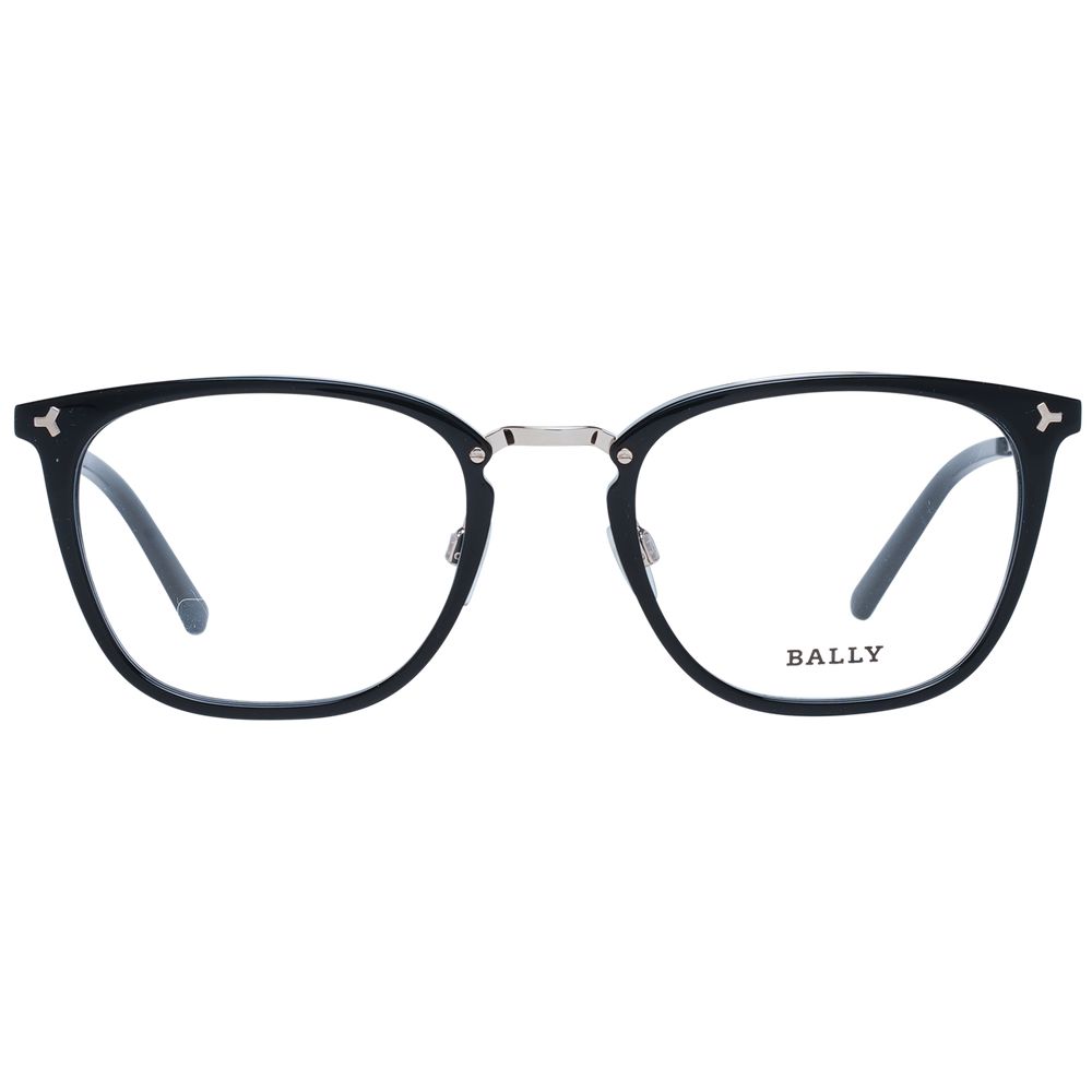 Bally Black Metal Glasses Frames