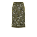 Gucci Green Viscose Mini Skirt Gucci