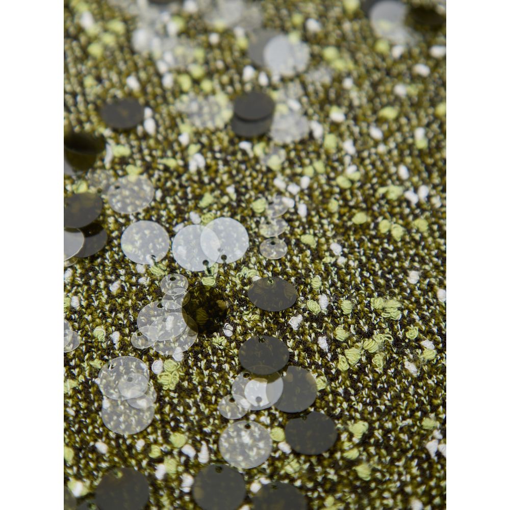 Gucci Green Viscose Mini Skirt Gucci