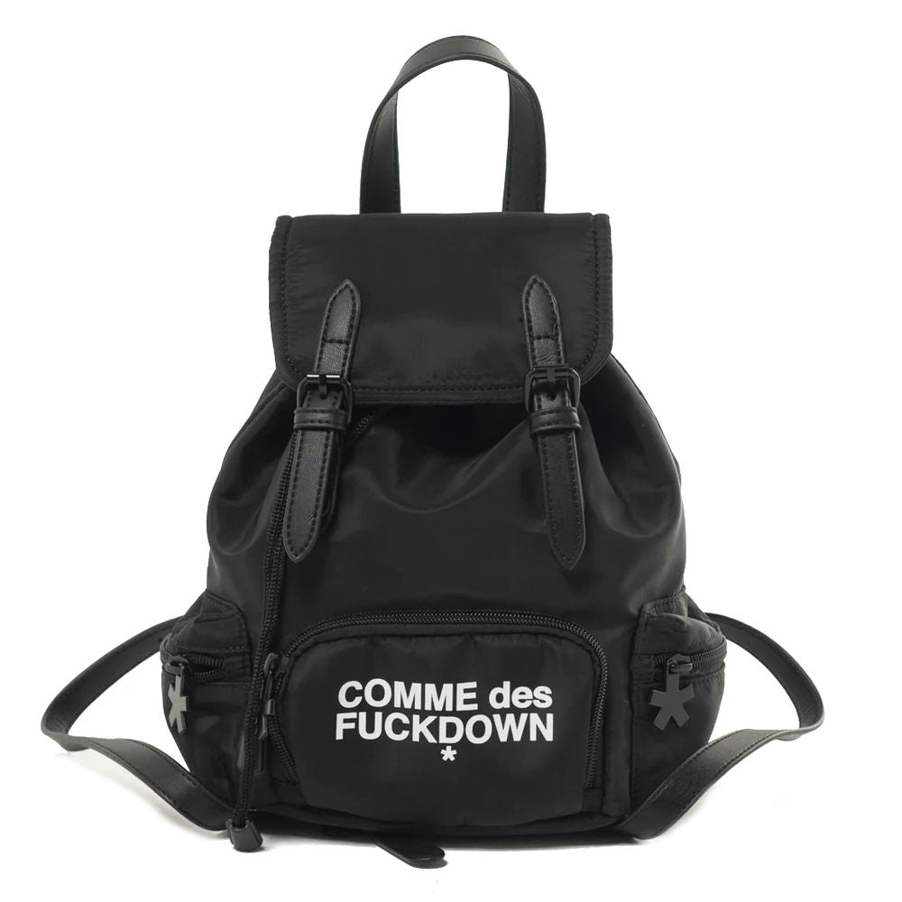Comme Des Fuckdown Black Nylon Backpack Comme Des Fuckdown