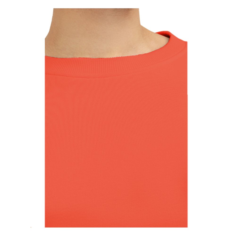 Balmain Orange Cotton Sweater Balmain