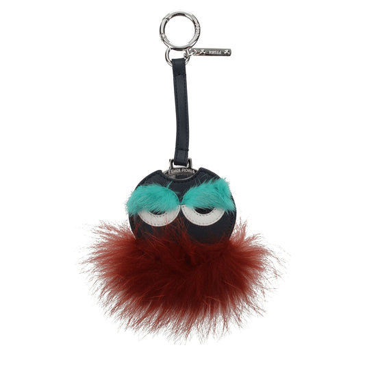 Fendi Multicolor Fur Keychains Fendi