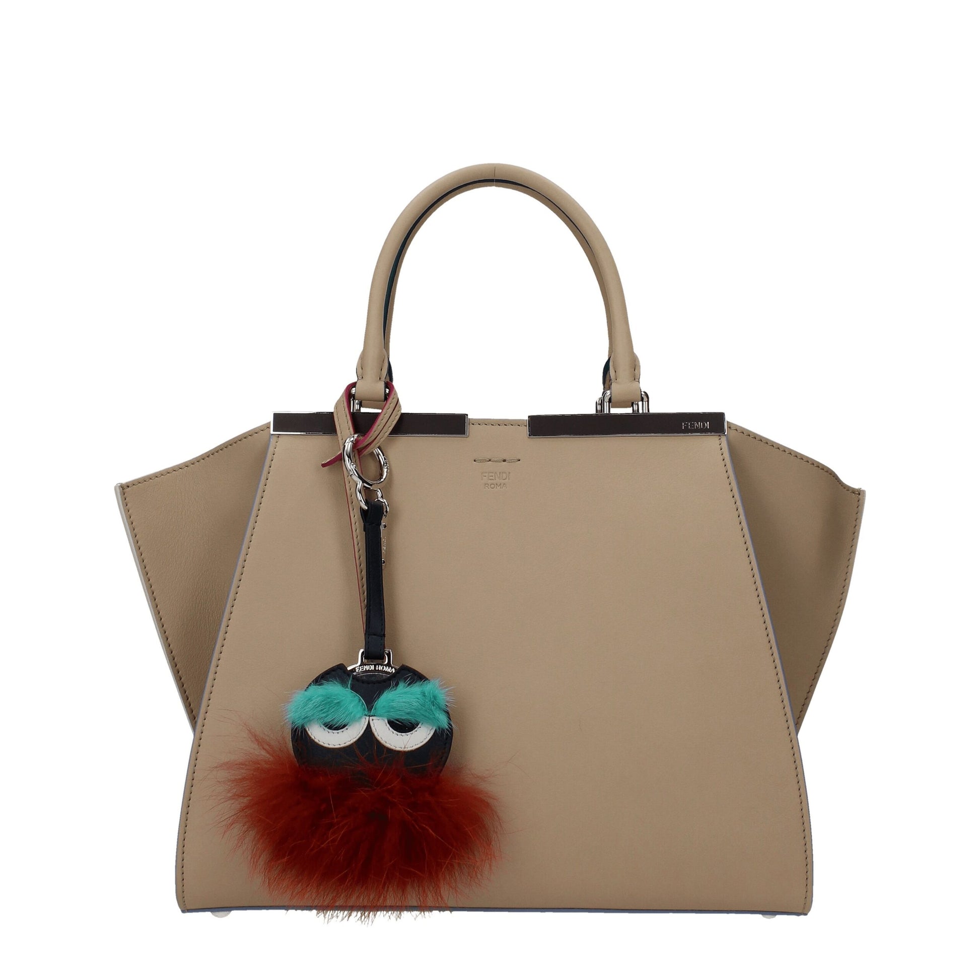 Fendi Multicolor Fur Keychains Fendi