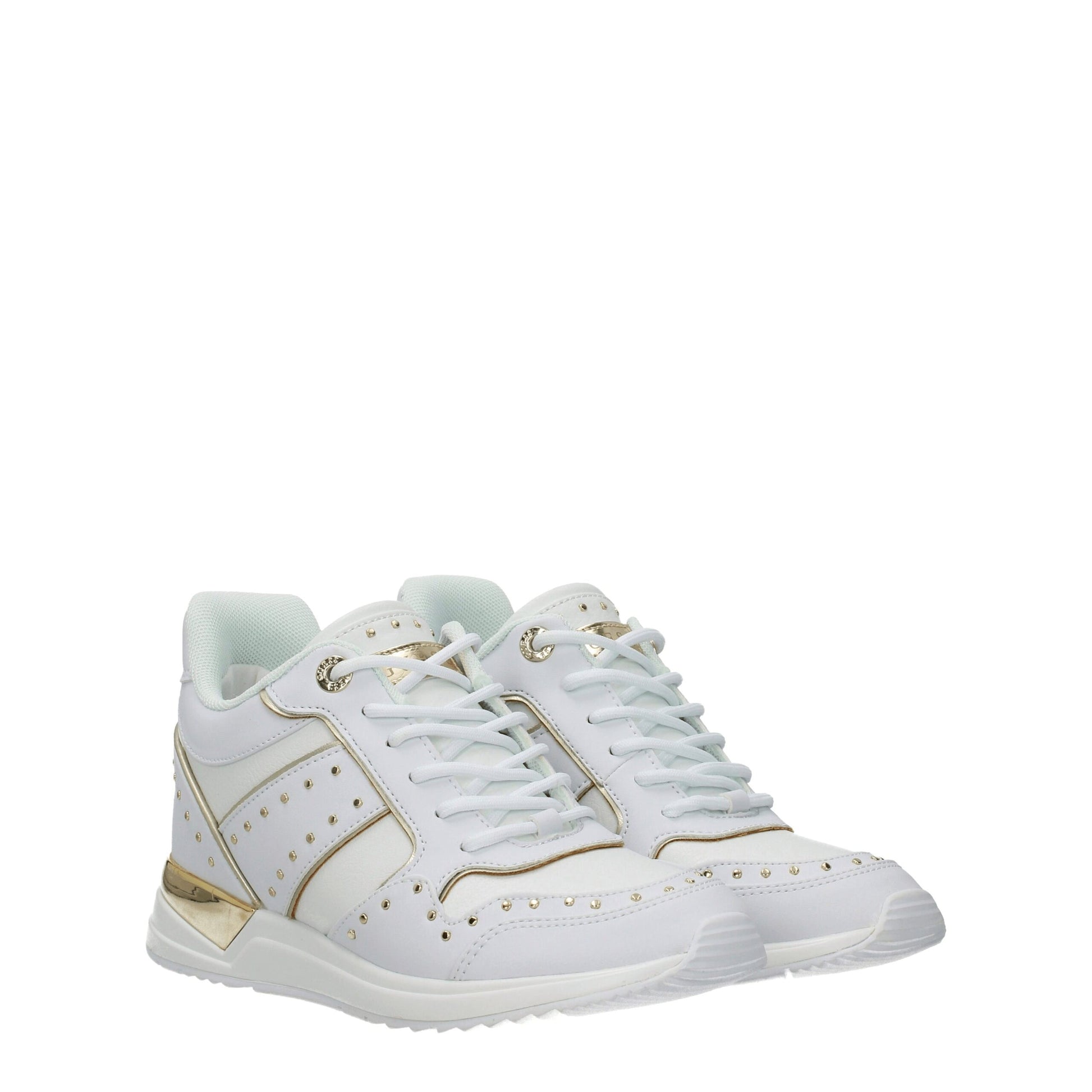 Guess White Polyethylene Sneakers Guess