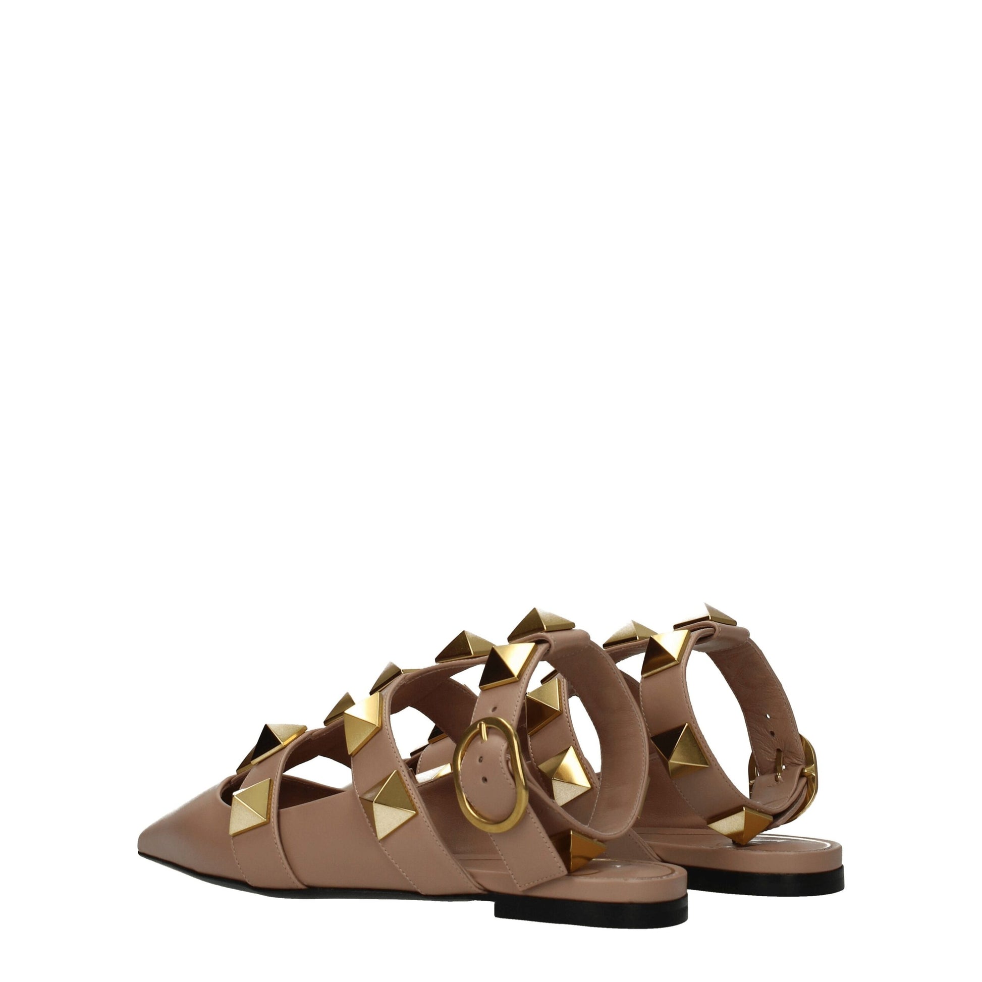Valentino Garavani Pink Leather Sandals