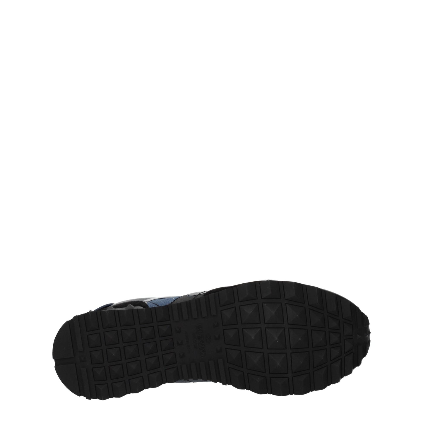 Valentino Garavani Blue Leather Low Top Sneakers