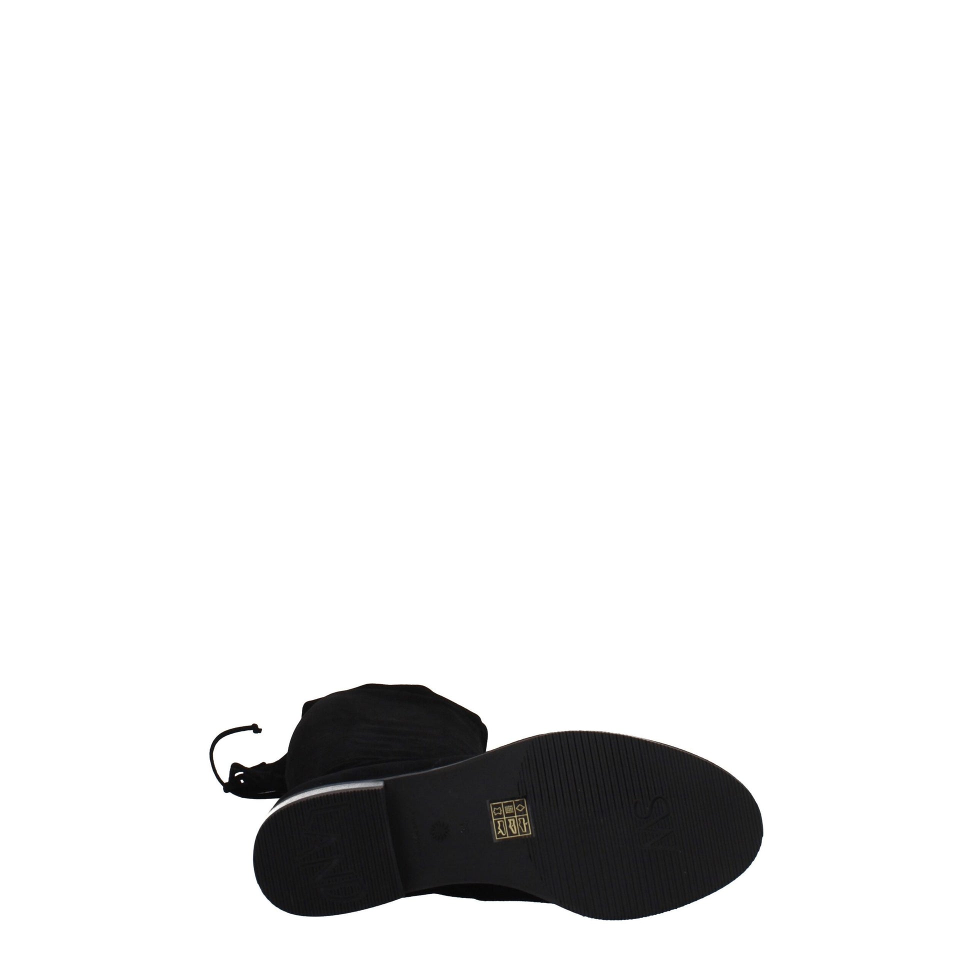 Stuart Weitzman Black Leather Over The Knee Stuart Weitzman