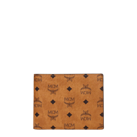 MCM Brown Leather Wallets MCM