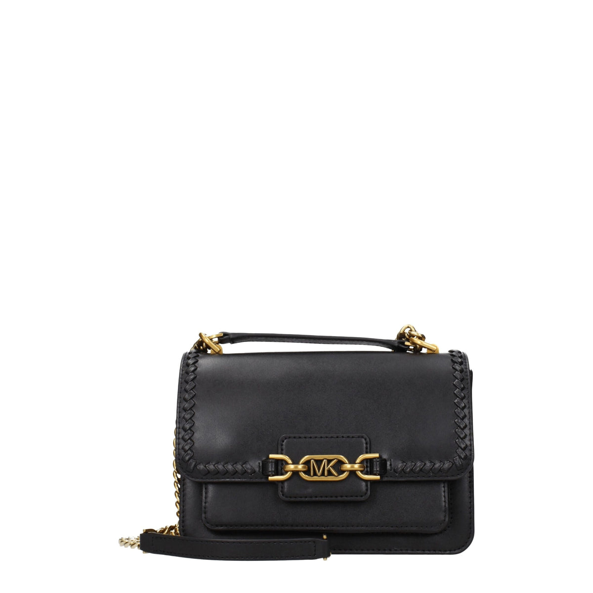 Michael Kors Black Leather Shoulder Bag Michael Kors