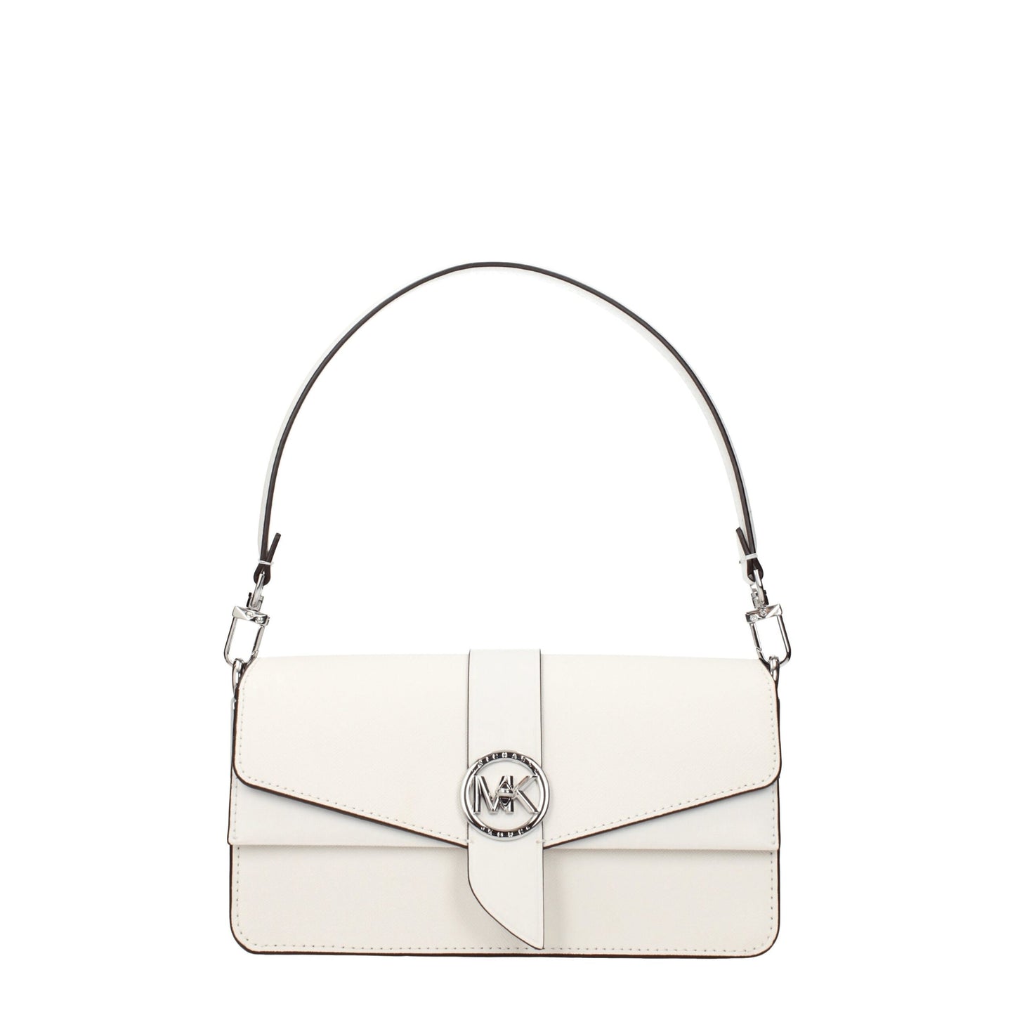 Michael Kors White Leather Handbag