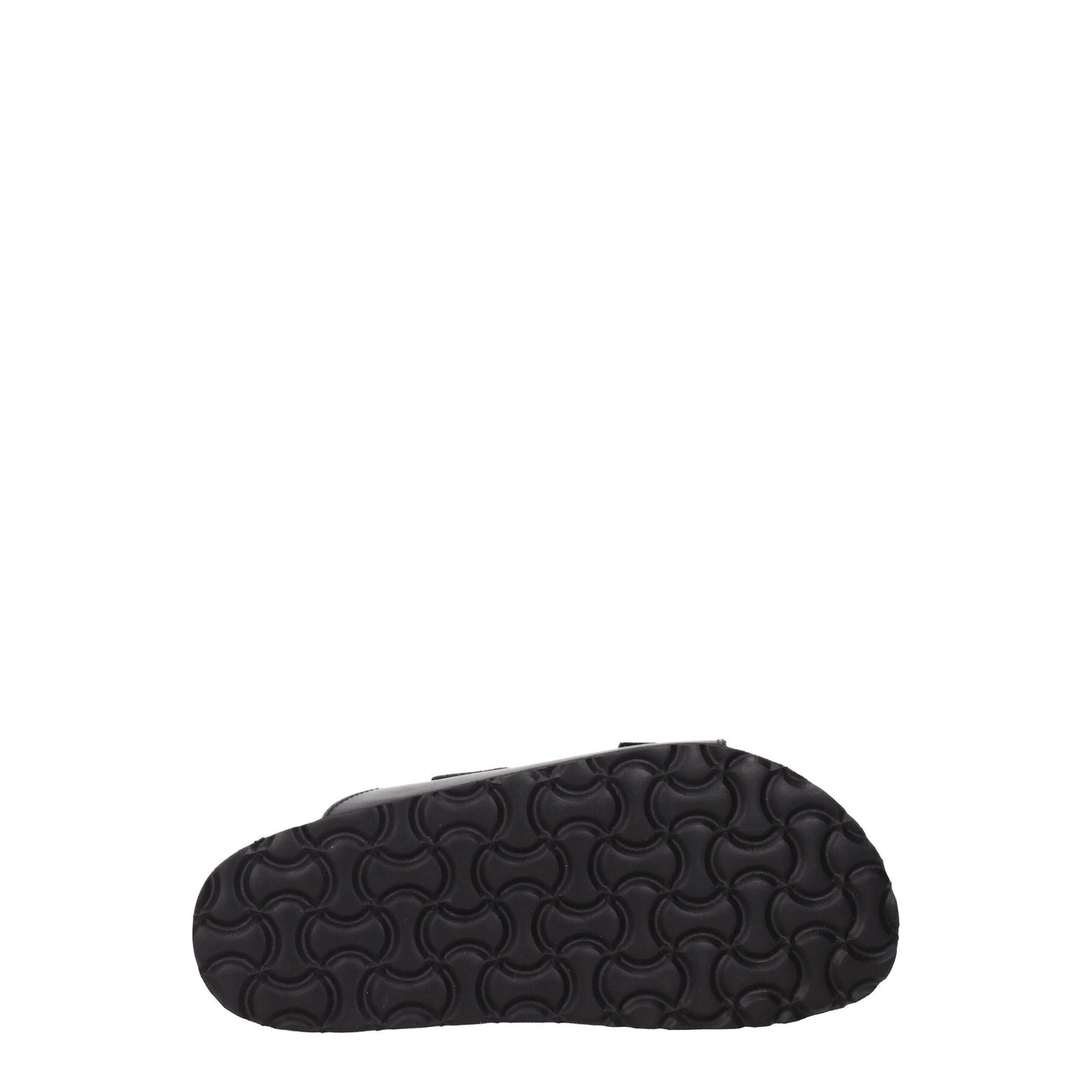 Palm Angels Black Leather Slippers Palm Angels