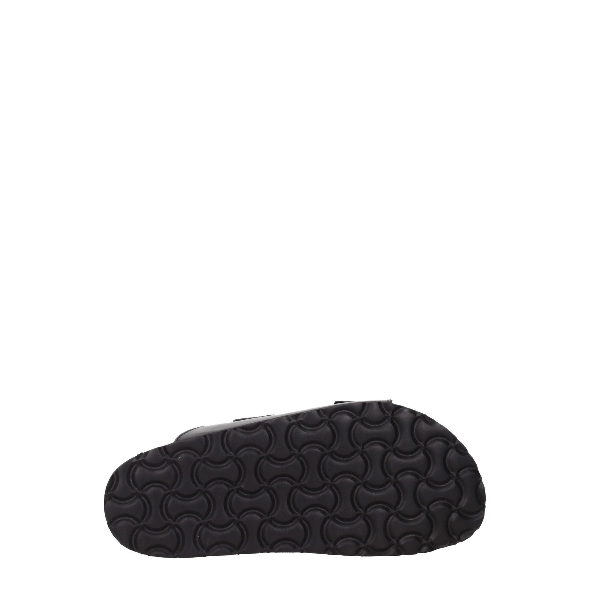 Palm Angels Black Leather Slippers Palm Angels